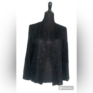 LAURENCE KAZAR Vintage Beaded Jacket Size PM